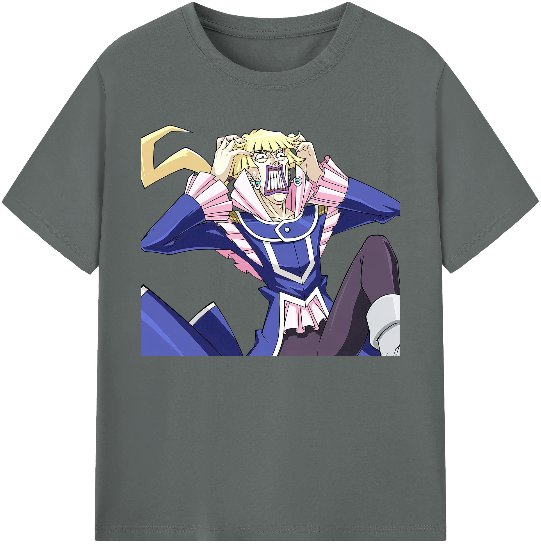 （画像用） 遊☆戯☆王 Yu-Gi-Oh! 綿100％ メンズ半袖Tシャツ｜肌触りやわらか＆通気性